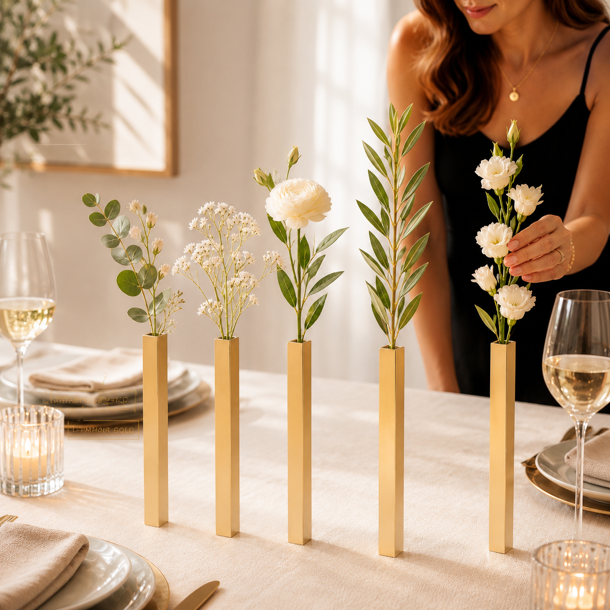 Amablossom™ Nordic Minimalist Vase Collection | Modern Home Decor Set