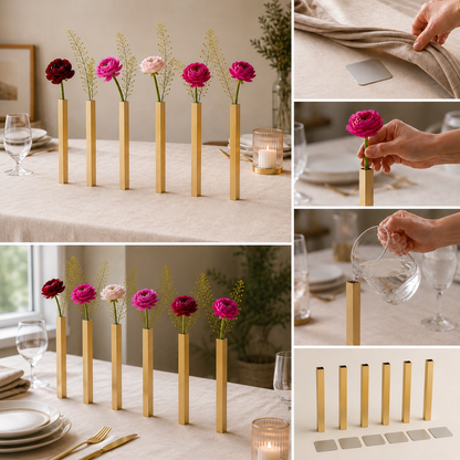 Amablossom™ Nordic Minimalist Vase Collection | Modern Home Decor Set